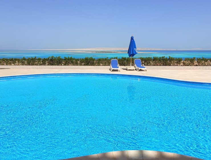 1 bedroom apartment with the best sea view in Hurghada.
